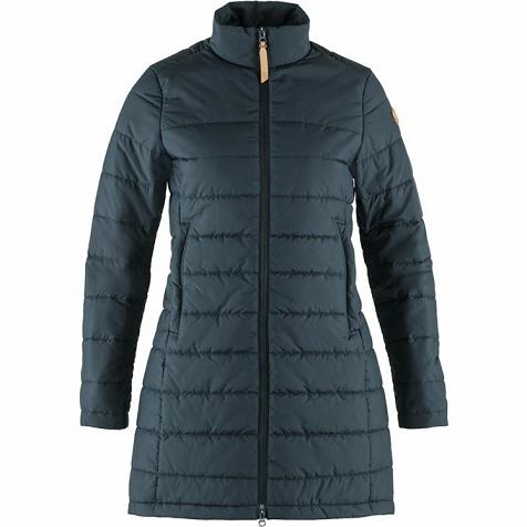 Fjallraven Kiruna Parka Akció - Kék Kabát Kék MBG903617